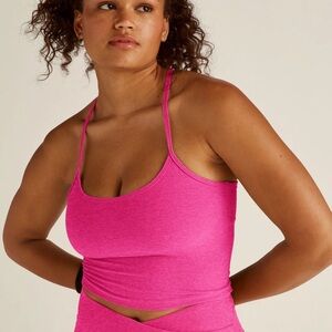 Beyond Yoga Spacedye racerback crop